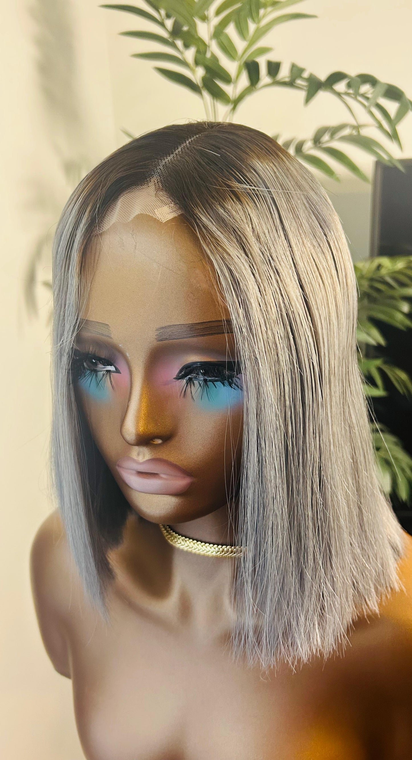 Virgin hair, SDD bone straight, 2x6 closure, 10 inches