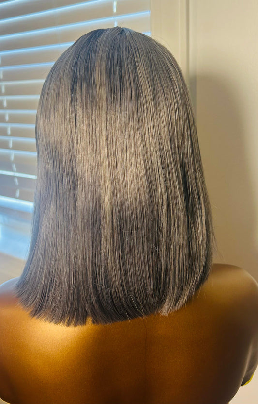 Virgin hair, SDD bone straight, 2x6 closure, 10 inches