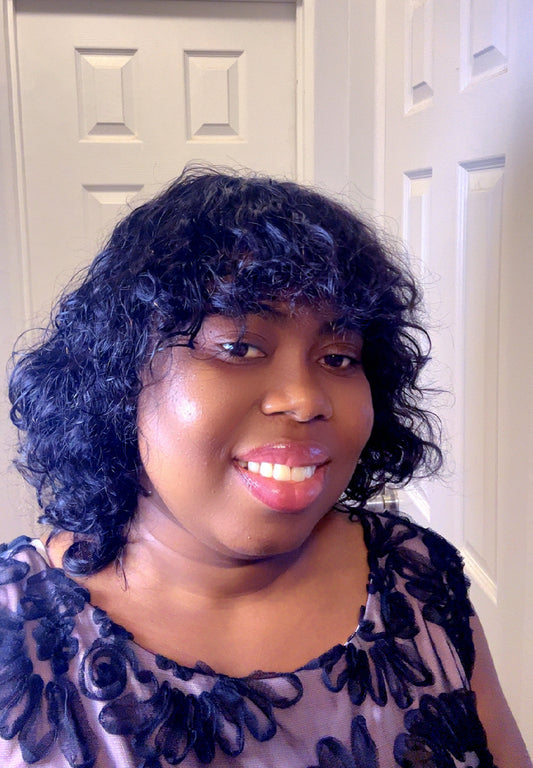 Celebrity fringe curl